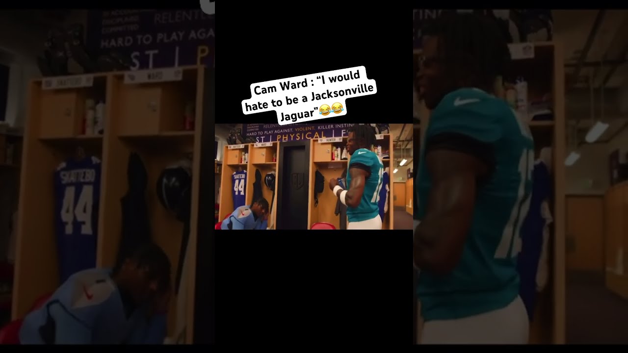 Cam Ward And Travis Hunter JOKING AROUND Football Nfl Fyp