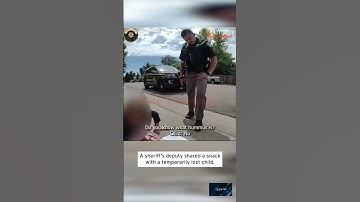 Child asks deputy why doesn