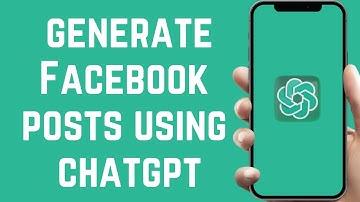 How to use ChatGPT for Facebook posts