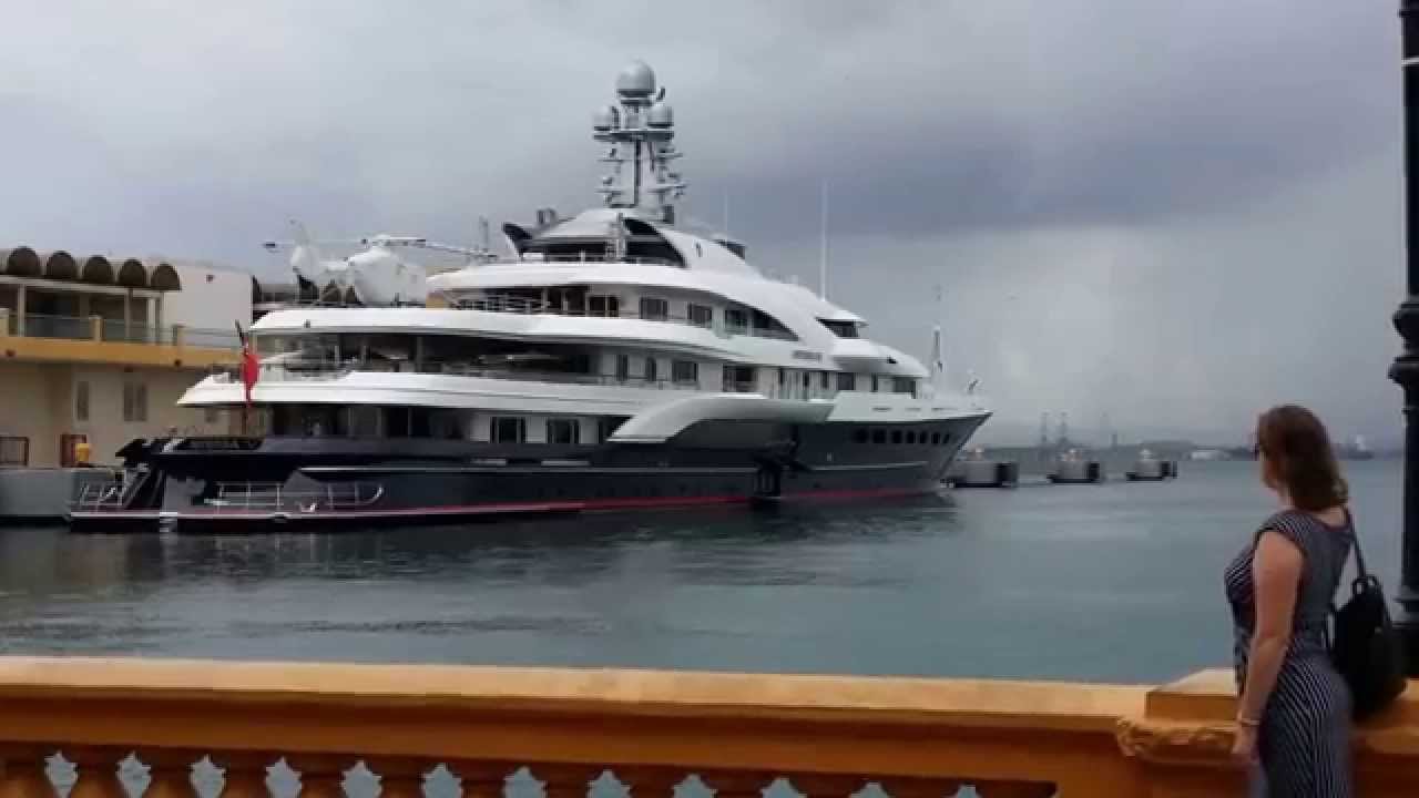 Yacth Attessa IV in old San Juan Puerto rico YouTube