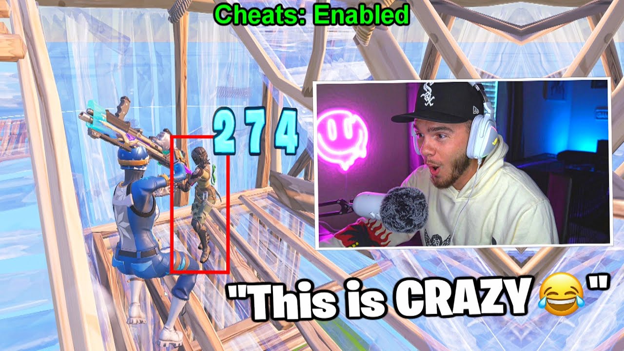 SoaR Dylan Destroys Fortnite 1v1's With CHEATS...