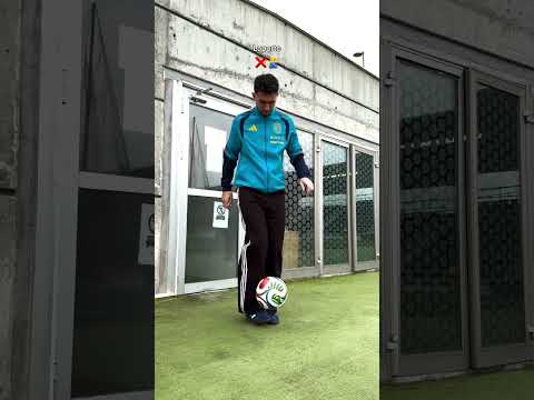 Spain players CAN'T help but play with trionda 😂⚽️ #adidas #football #trionda