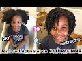 OMG! I FINALLY TRIED THE JHERI CURL ACTIVATOR ON MY DAUGHTER'S HAIR!! TYPE 4 NATURAL HAIR 👀