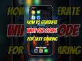 How to Generate Wi-Fi QR Code for Easy Sharing (iPhone &amp; Android)