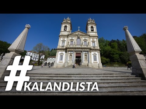 Bom Jesus - Braga, Portugália 4K