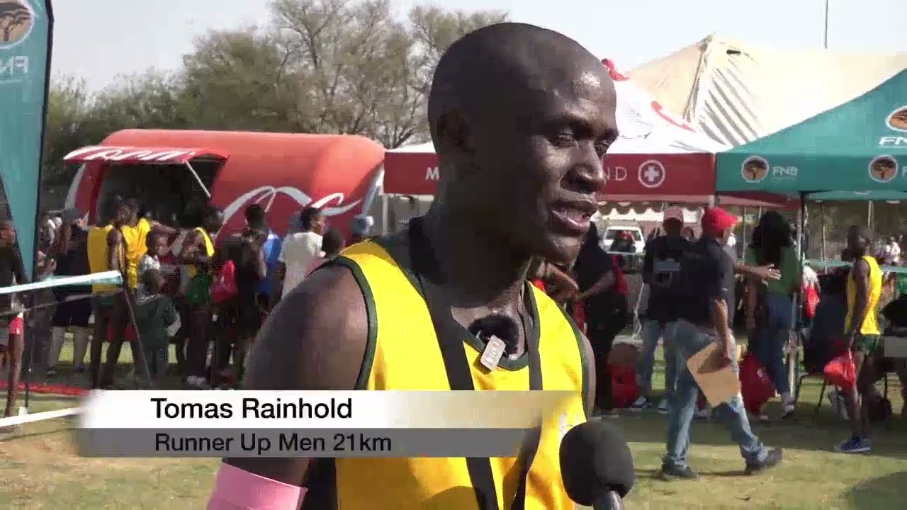 Daniel Paulus and Alina Armas reign supreme at Navachab half marathon