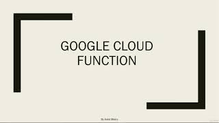 Deploy Machine Learning Model on Google Cloud Function - Udemy Course Deploy Ml Models Using Gcp Cloud Functions