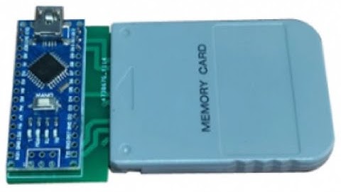 Memcarduino - leitor de Memory Card de PS1 (Unboxing + teste)
