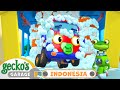 Permandian Berlumpur Bayi Turk | Garasi Gecko | Kartun Populer Anak-Anak | Seru dan Mendidik