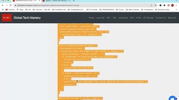 Learn JavaScript Multidimensional Arrays, JS Functions and a Quiz Game project  Day 3 - Part C