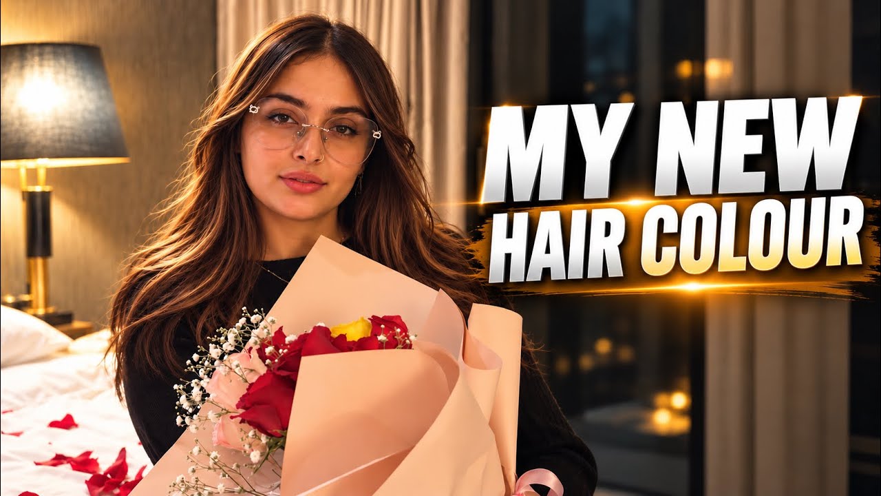 My New Hair Colour. | Divinya inkzone.