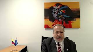 Play video: The importance of defending civic space: H.E. Ambassador Gustavo Gallón