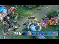 100% Meltdown!! Kimmy Deadly Goldlaner - Top 1 Global Kimmy by Synara jago - Mobile Legends