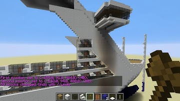 Minecraft Cruise Ship Timelapse Part 3