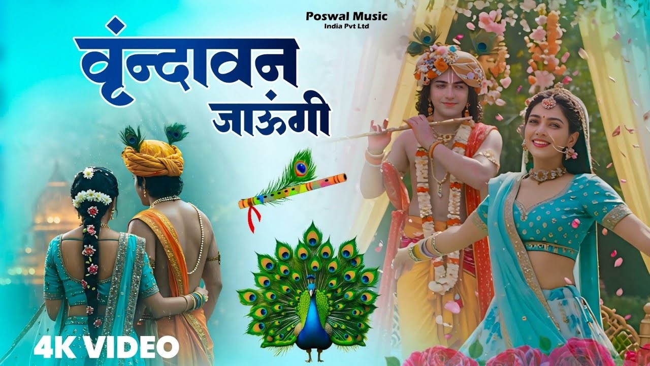 Vrindavan Jaungi | वृन्दावन जाउंगी | मेरे उठे विरह में पीर | Krishna Bhajan 2026 | #krishna #radhe