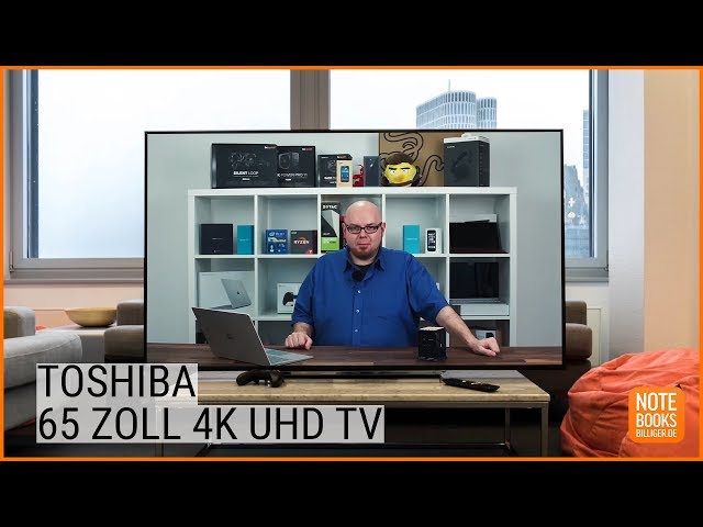 65U6763DA: / YouTube Toshiba Deutsch German - TV 4K - UHD Test