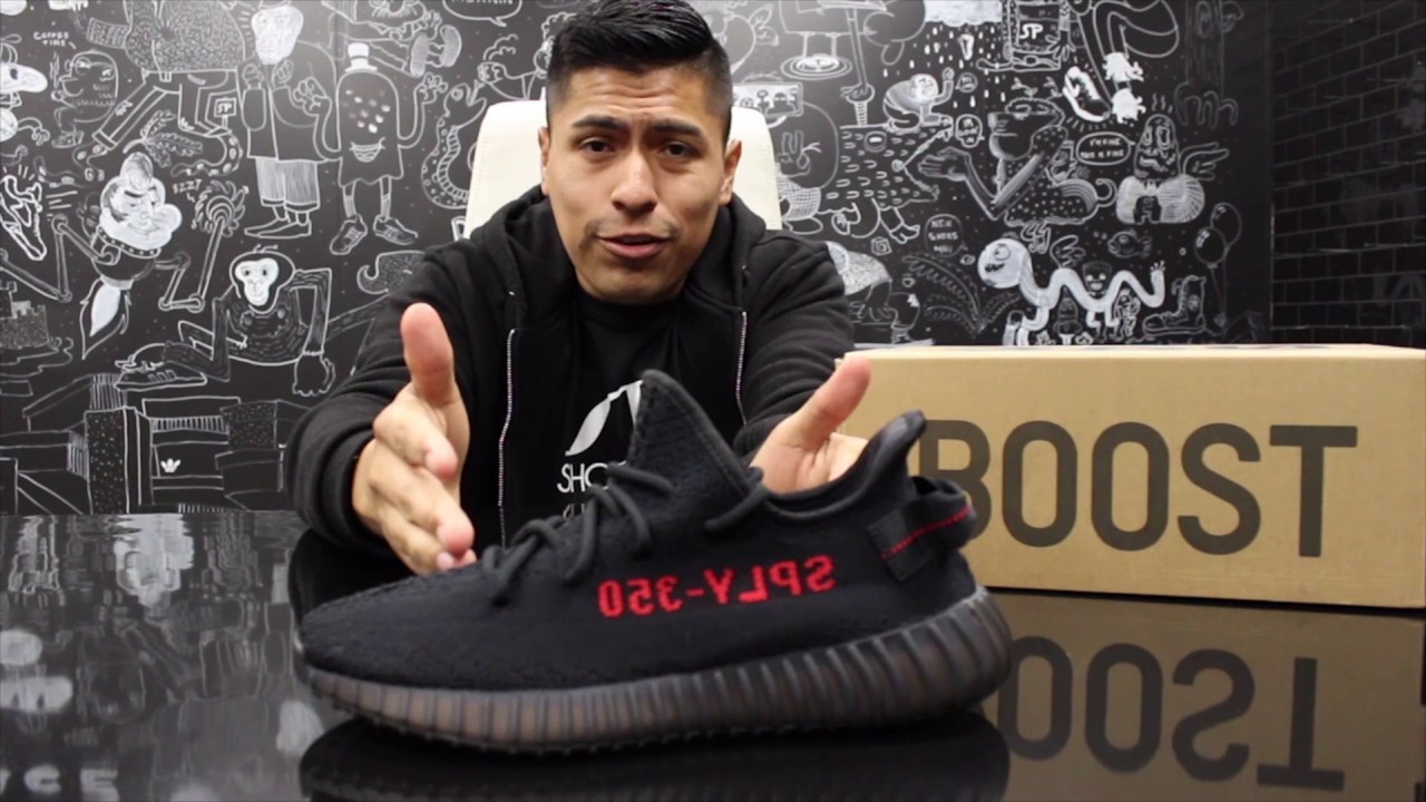 FIRST LOOK: Yeezy 350 V2 Black and Red 