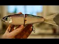 Wooden Swimbait Swim Test