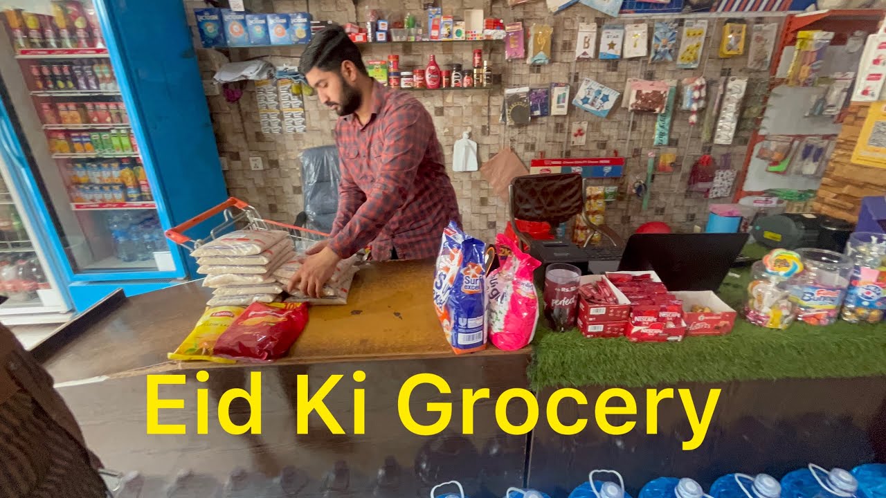 Eid ka 3 Din Ki Grocery Kitna Ki Hui | Waleed Bhai Ko New 125 Black Colour kyun nahi Milla 