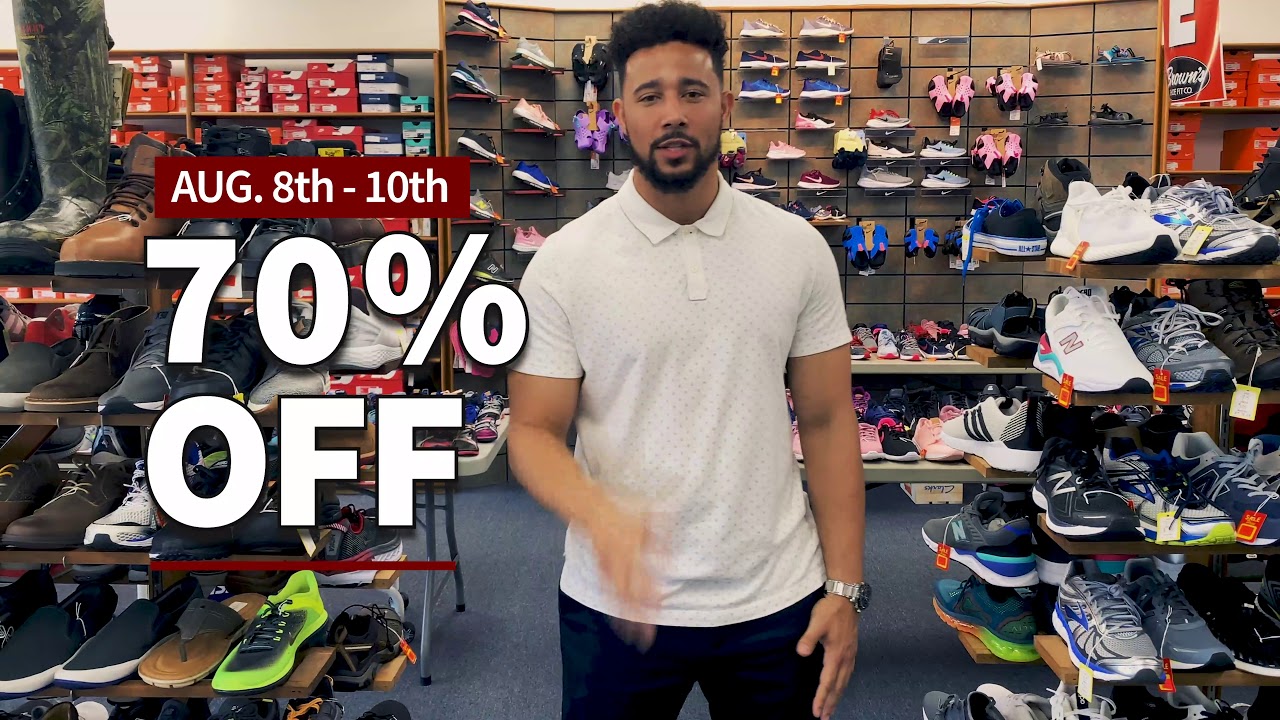 August 2019 Annual Tent Sale Brown's Shoe Fit Company Muskogee