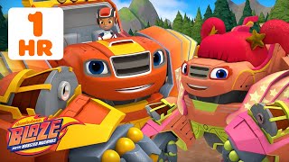 60 minutes of blazes races adventures with family blaze and the monster machines