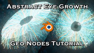 Abstract Sci-Fi Eye Reveal Animation - Blender Tutorial