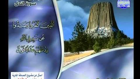 ابراهيم الجرمى ـــ ما تيسر من سورة النحل