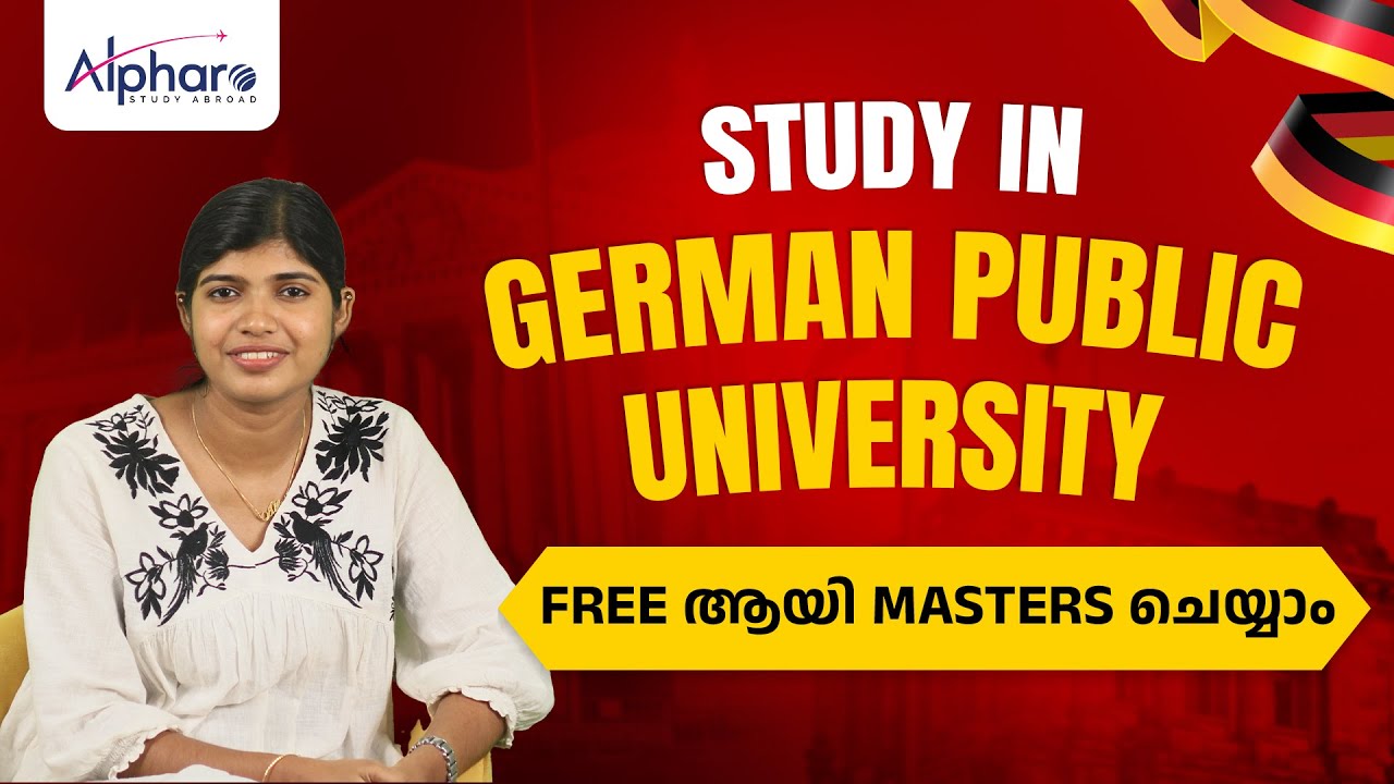 STUDY IN GERMAN PUBLIC UNIVERSITIES - Malayalam | All you need to know about Free MASTERS in GERMANY