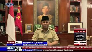 Prabowo Imbau Massa Aksi 22 Mei Pulang dan Kembali Fokus Ibadah