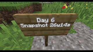 Minecraft, Day 6 is 26w14a