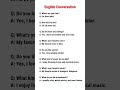 Daily English Conversation | Easy Question & Answer Practice for Beginners