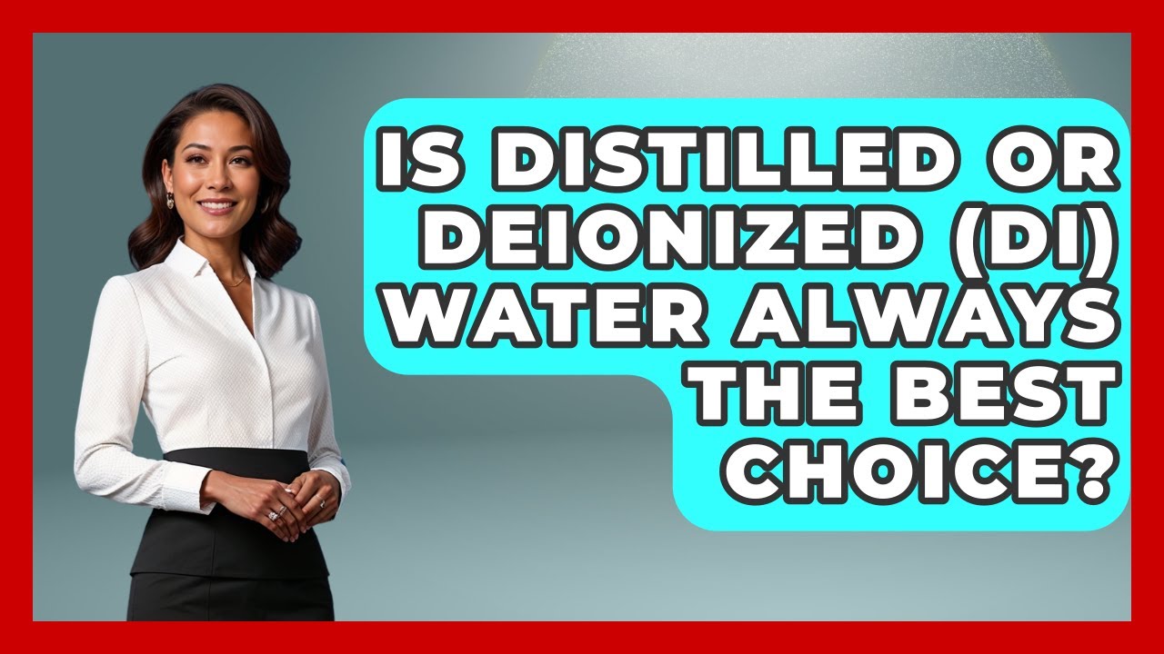 Is Distilled Or Deionized (DI) Water Always The Best Choice? - Your Computer Companion