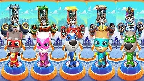 Talking Tom Hero Dash - special event 3 mission complete - Raeed gamer tv