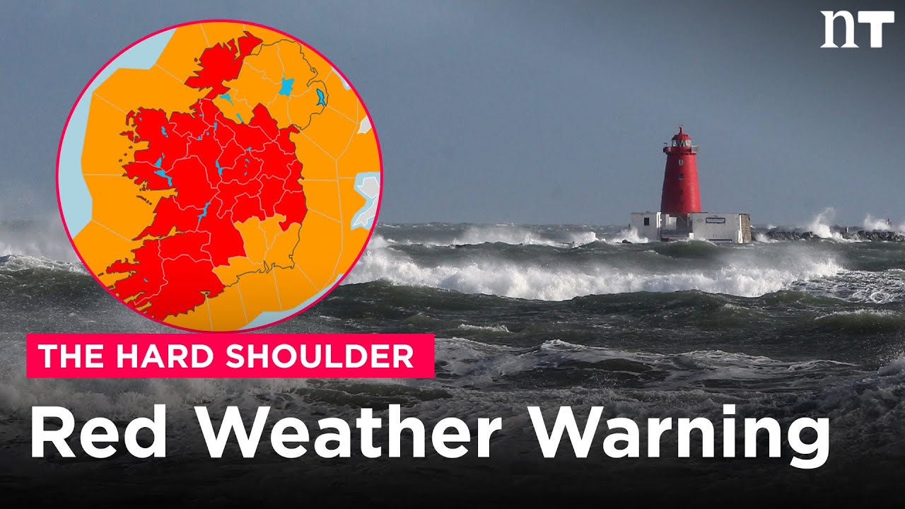 Red weather 'threat to life' warning for entire country