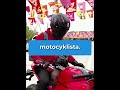 Wozi kotkę na motorze #shorts