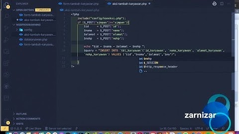 CRUD PHP & Mysql Materi SMK RPL #PART2