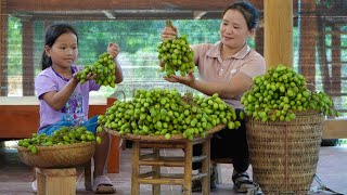 Harvest fruit, catch stream fish & stuff bamboo shoots into delicious dishes