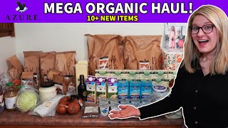 MEGA ORGANIC AZURE STANDARD GROCERY HAUL! (with prices)