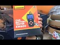 การใช้งาน เครื่องวัดแบตเตอรี่  Konnwei New Kw600 Auto Battery 100 To 2000Cca Car Tester 12V