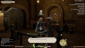 Final Fantasy XIV  A Realm Reborn [Job Quest  - Gladiator] That Old Familiar Feeling Lv.15 Part 1/2