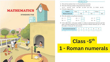 Class 5th|Problem Set -1|Roman Numerals|Chapter -1|Maharashtra State board|25-2026@MathsClassSheje