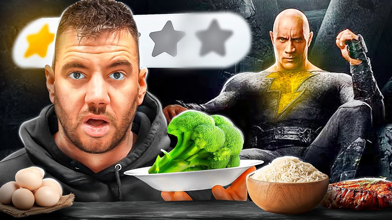 ΑΚΟΛΟΥΘΩ ΤΗΝ ΔΙΑΤΡΟΦΗ ΤΟΥ THE ROCK ΣΤΟ BLACK ADAM!