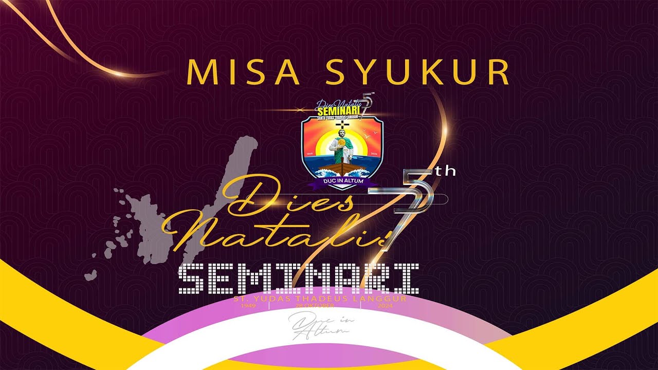 #Misa HUT Ke 75 Seminari St.Yudas Thadeus Langgur