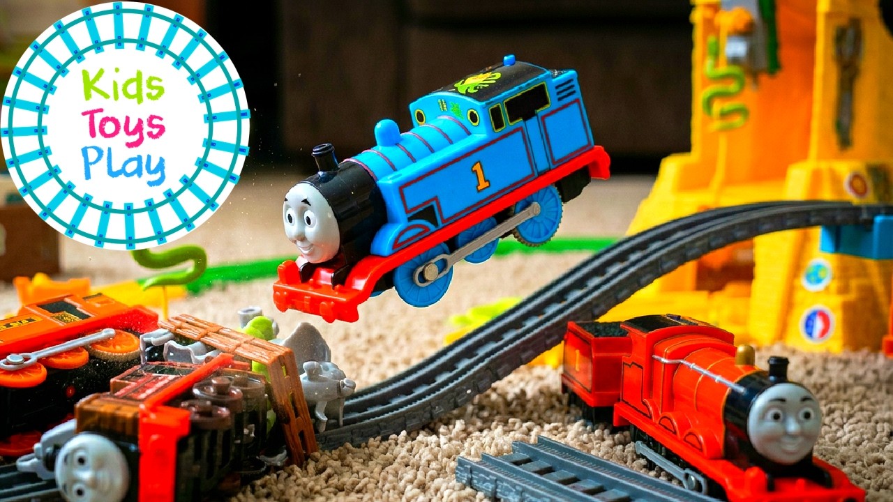 Thomas Crash Compilation | Big World Big Adventure Racing Fun