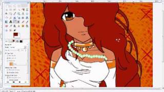 Inari's Beads on GIMP