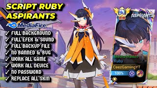 Script Skin Ruby Aspirants Mecha Maiden No Password || Full Effect & Voice || Patch Terbaru 2026