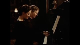 A Piano Duet scene from "The Best Intentions".