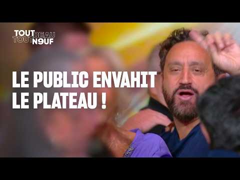 Cyril Hanouna and the audience set the stage on fire! | TBT9