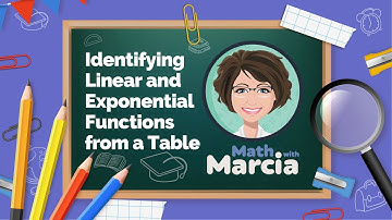 Identifying Linear and Exponential Functions from a Table