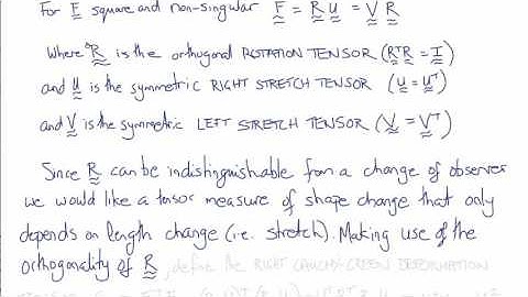 02e Deformation and Polar Decomposition